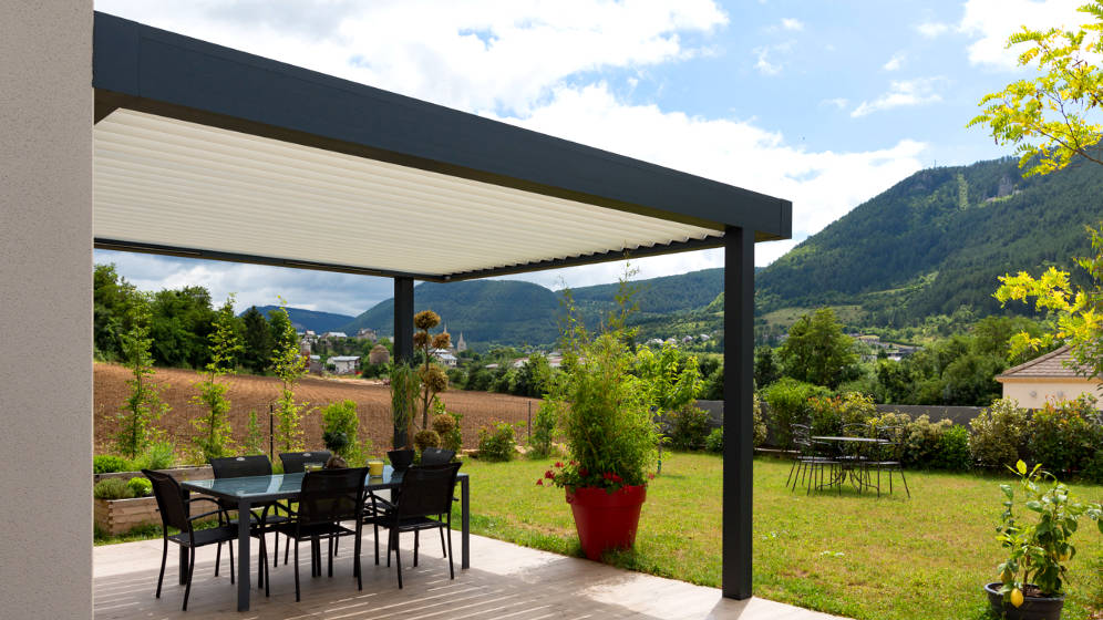 pergolas Millau, Rodez, Aveyron, Severac Aluminium.